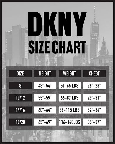 DKNY Boys' Jacket – Lightweight Checker Quilted Packable Puffer Coat with Beanie Winter Hat (8-20) in Saudi Arabia