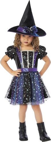 Spirit Halloween Toddler Enchanted Light-Up Witch Costume | Witch Cosplay | Classic Halloween Costume | Light-Up Outfit in Saudi Arabia