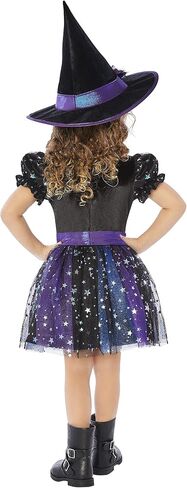 Spirit Halloween Toddler Enchanted Light-Up Witch Costume | Witch Cosplay | Classic Halloween Costume | Light-Up Outfit in Saudi Arabia