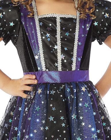 Spirit Halloween Toddler Enchanted Light-Up Witch Costume | Witch Cosplay | Classic Halloween Costume | Light-Up Outfit in Saudi Arabia