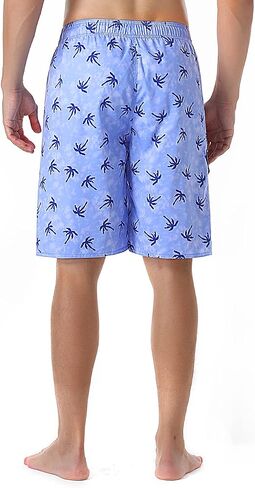 unitop Men's Volley Board Shorts Lightweight Water Sports Drawstring Swim Shorts with Lining in Saudi Arabia