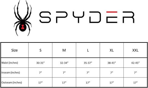سروال سباحة رجالي قياسي من Spyder سريع الجفاف وخفيف الوزن ومطاط مقاس 7 بوصات in Saudi Arabia