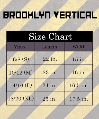 تي شيرت BROOKLYN VERTICAL مكون من 4 قطع للأولاد بأكمام طويلة ورقبة دائرية مع طباعة على الصدر | مقاسات القطن الناعم 6-20 in Saudi Arabia