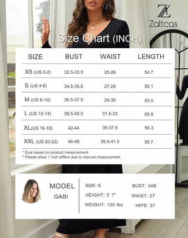 فستان Zattcas للسيدات 2023 بأكمام طويلة لخريف 2023 فستان طويل ملفوف برقبة على شكل حرف V وخصر وأساور فساتين طويلة مع جيوب in Kuwait