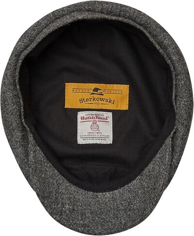 Sterkowski Shelby Cap | 100% Harris Tweed Newsboy Cap for Men | 8 Panel Peaky Style Hat in Saudi Arabia