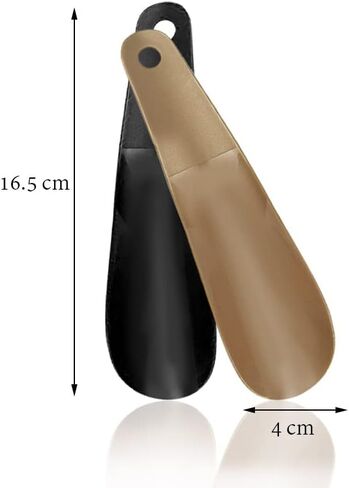 SKYPIA Shoe Horn Plastic Shoe Horn Travel Shoe Horn Shoe Helpers Travel Shoe Horn for Men and Senior Shoes Boots Shoe Horn Plastic Shoe Horns for Men (4pcs) in Kuwait