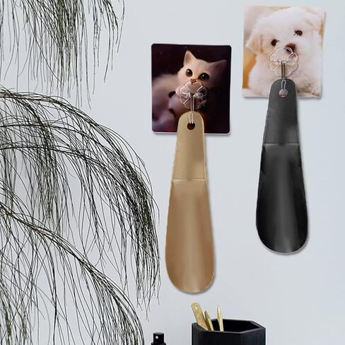 SKYPIA Shoe Horn Plastic Shoe Horn Travel Shoe Horn Shoe Helpers Travel Shoe Horn for Men and Senior Shoes Boots Shoe Horn Plastic Shoe Horns for Men (4pcs) in Kuwait