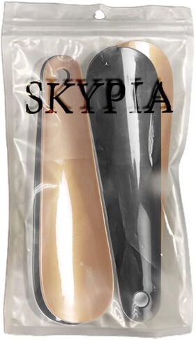 SKYPIA Shoe Horn Plastic Shoe Horn Travel Shoe Horn Shoe Helpers Travel Shoe Horn for Men and Senior Shoes Boots Shoe Horn Plastic Shoe Horns for Men (4pcs) in Kuwait