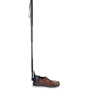 Generturbo 31.6 بوصة مقبض طويل لكبار السن، قرون أحذية بلاستيكية متداخلة للرجال/النساء - لا تنحني وسهلة الارتداء - مساعد مساعدة أحذية كبار السن in Kuwait