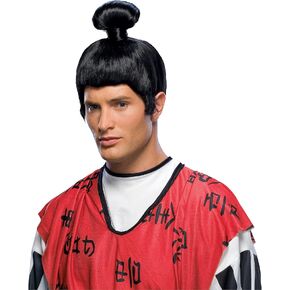 Rubie's mens Japanese Samurai Wig Party Supplies, As Shown, One Size US in Saudi Arabia