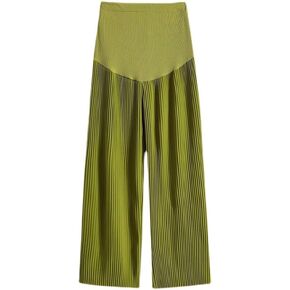 RYAONFKY Women's Maternity Long Pants High Waist Lounge Wide Leg Palazzo Summer Loose Trousers Over The Belly Pregnancy Pants