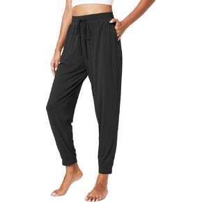 LazyCozy Women's Jogger Pants Lightweight Loose Yoga Sweatpants Casual Lounge Pajama Pants with Pockets in Kuwait