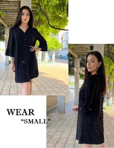 ELESOL Women's Swimsuit Coverup Button Down Beach Cover Ups Shirt Dress Summer Casual Oversized Vacation Swimwear in Saudi Arabia