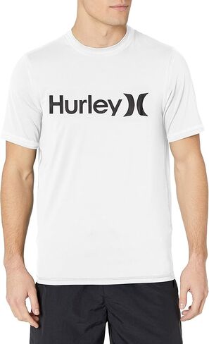 قميص Hurley الرجالي القياسي One & Only بأكمام قصيرة للحماية من الشمس من Rashguard in Saudi Arabia