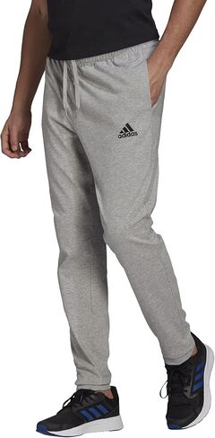 adidas Men's Essentials Tapered Pants, Medium Grey Heather, X-Large in Saudi Arabia