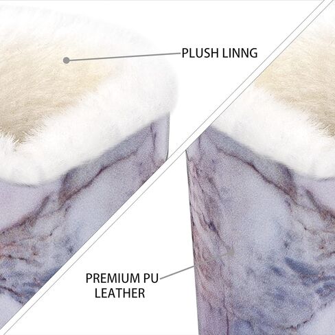 2 Pcs Eyeglass Holder Stands, PU Leather Glasses Holder Case Velvet Plush Fluffy Lined Eyeglasses Holder in Saudi Arabia