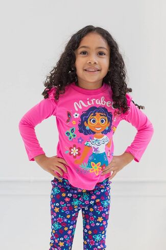 Disney Encanto Mirabel Girls T-Shirt and Leggings Outfit Set Toddler to Little Kid in Saudi Arabia