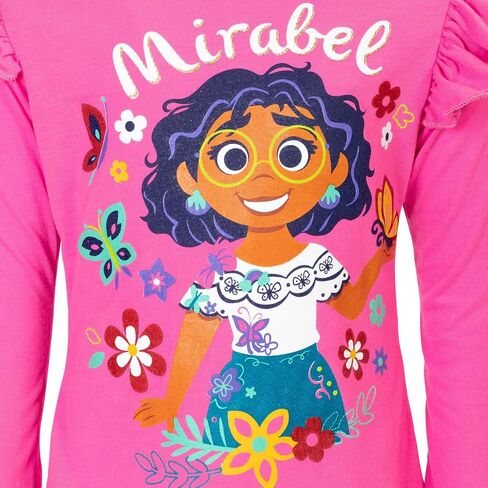Disney Encanto Mirabel Girls T-Shirt and Leggings Outfit Set Toddler to Little Kid in Saudi Arabia