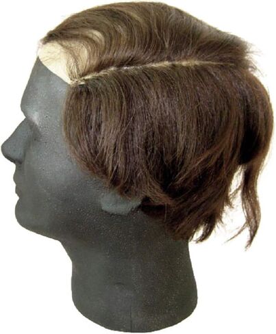 مشط رجالي كبير الحجم فوق شعر مستعار أصلع (بني) in Kuwait