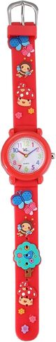Jewtme Kids Time Teacher Watches 3D لطيف الكرتون سيليكون الأطفال طفل صغير فراشة ساعات المعصم للأعمار 3-10 بنين بنات طفل صغير in Kuwait