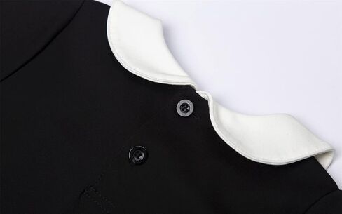 Mud Kingdom Girls Peter Pan Collar Dress Back to School Uniform in Saudi Arabia