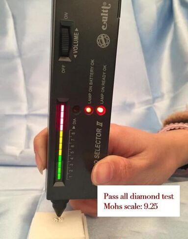 GRA Certified Round 7.50 mm 1.50 Carat Moissanite Diamond D Color Gemstones VVs1 Purity in Kuwait