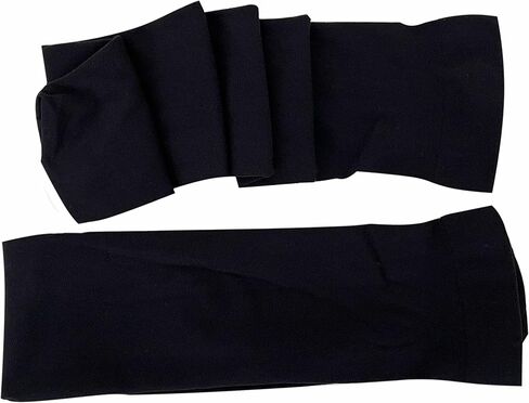 النساء جوارب طويلة إلى الركب عالية الفخذ جوارب التمهيد للهالوين عيد الميلاد مهرجان زينة الحفلات ارتداء اليومي (1 زوج + أسود) in Kuwait