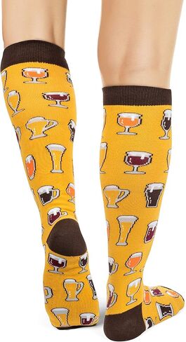 جوارب مرحة لحفلات الهالوين للرجال والنساء - توابل اليقطين وشبح وساحرة, One Size in Kuwait