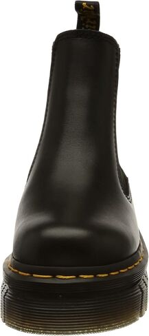 Dr. Marents Women's Audrick Platform Chelsea Boot, Black Nappa Lux in Saudi Arabia