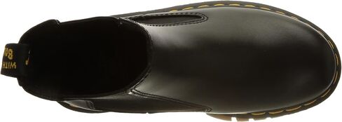 Dr. Marents Women's Audrick Platform Chelsea Boot, Black Nappa Lux in Saudi Arabia