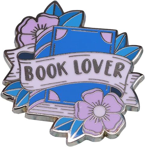 Books for Every Badge Creative Brooch for Coat Bag Hat Jeans DIY Decoration  Books Lover Book-Themed Enamel Pin Gift for Book Lovers Readers Students Bibliophiles in Saudi Arabia