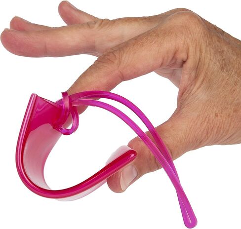 4 Pack TravelMore Luggage Tags for Suitcases, Flexible Silicone Travel ID Identification Labels Set for Bags & Baggage – Hot Pink in Kuwait