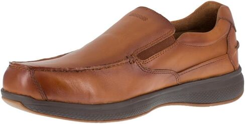 أحذية Florsheim Work للرجال من Bayside مقاومة للانزلاق من الفولاذ عند أصابع القدم كاجوال - بني in Saudi Arabia
