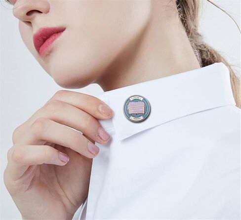 Book Lovers Club Badge Round Button Brooch Reading Gift Enamel Pin Jeans Shirt Scarf Bags Jewelry in Saudi Arabia
