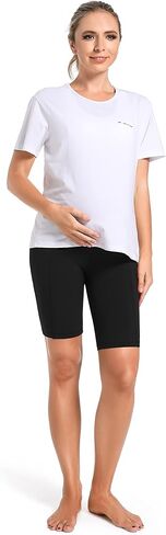 شورت Foucome Underbelly للحوامل شورت رياضي للتمارين الرياضية واليوجا مع جيوب 5 بوصات / 9 بوصات in Kuwait