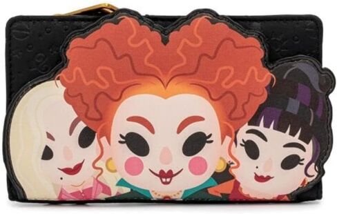 Loungefly Disney Hocus Pocus Sanderson Sisters Flap Wallet in Saudi Arabia