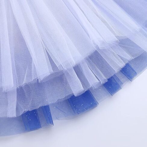 AFAVOM طفل رضيع الفتيات الترتر فستان رقص الباليه بريق زهرة توتو متجنب يوتار راقصة الباليه Dancewear الجمباز زي in Kuwait