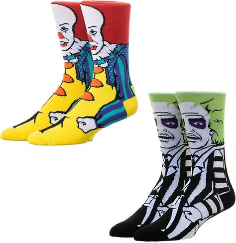 2pairs Halloween socks Funny socks Costume party Dress up Halloween themed party unisex in Saudi Arabia