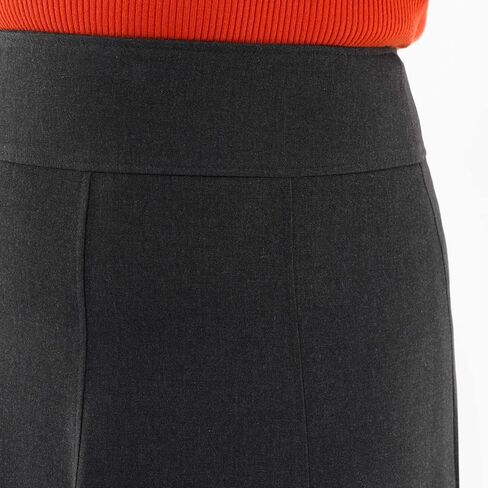 G-Line Women's Eight Gore Midi Skirt Elegant Modest Boho A-Line Below The Knee Panel Skirt for Women Petite to Plus Size 0-26 in Saudi Arabia