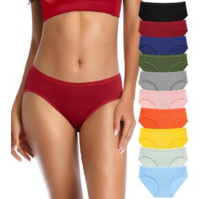 ملابس داخلية نسائية بيكيني من Annenmy قطنية رائعة ذات قصة عالية ناعمة قابلة للتمدد وممتصة للرطوبة ملابس داخلية تغطية كاملة لباس داخلي داخلي in Kuwait