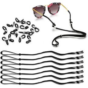 KongJies Eyeglass Straps, Adjustable Eyeglass String Glasses Holder Strap, Sunglass Eyewear Retainers for Men and Women's in Saudi Arabia