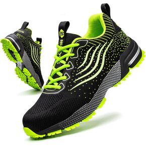 Steel Toe Shoes for Men Women Lightweight Safety Shoes Comfortable Cushion Steel Toe Sneakers Indestructible Work Shoes in Saudi Arabia