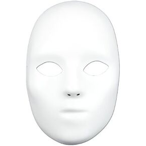 قناع كامل للإناث من ماسك إت، 21.5 سم، أبيض in Kuwait