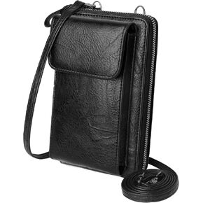 KUKOO Small Crossbody Bags for Women PU Leather Cell Phone Purse Wallet with Credit Card Slots in Saudi Arabia