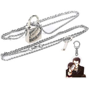 JIAJIAHONG Oosaki Nana Necklace,Anime NANA Honjo Ren Necklace Alloy Cosplay Pendant for Sweetheart,Silver in Kuwait