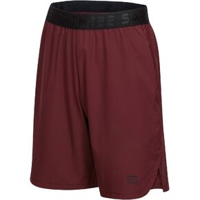 Dry FIT Gym Shorts for Men - Mens Workout Running Shorts - Moisture Wicking w/Pockets and Side Hem, 8" Inseam