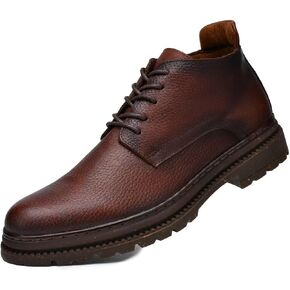Arkbird Chelsea Ankle Boots for Men Genuine Leather Oxford Casual and Formal Dress Boot