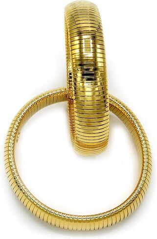 Marshal Metal Fashion Bracelet Omega Chain Polished Stretch Double Cobra Bracelet in Kuwait