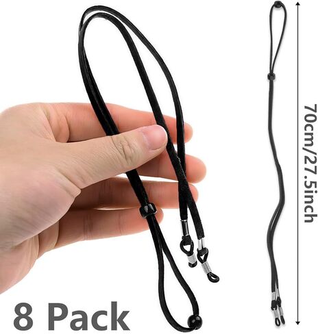 KongJies Eyeglass Straps, Adjustable Eyeglass String Glasses Holder Strap, Sunglass Eyewear Retainers for Men and Women's in Saudi Arabia