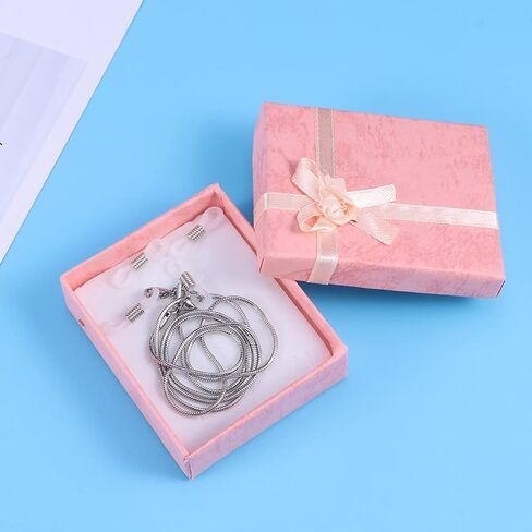 Toyvian Fashion Eyeglass Strap Chains Cord Stainless Steel Snake Chain Style Eyeglass Sunglasses Chain Cord Neck Strap Holder for Outdoor Activities Reading Glasses (Silver) in Saudi Arabia